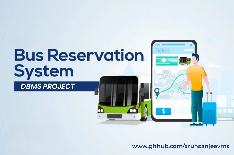 Bus Reservation System project screenshot