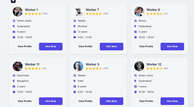 Thiran Link project screenshot