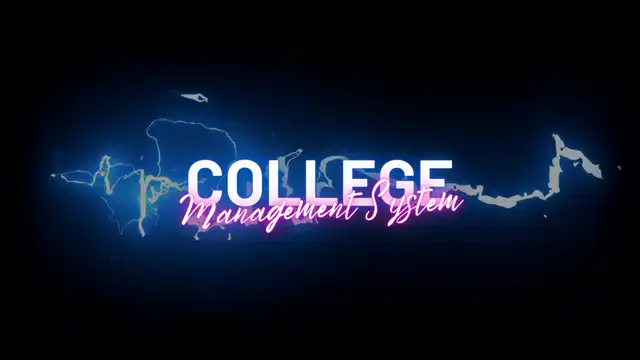 College Management System project demo